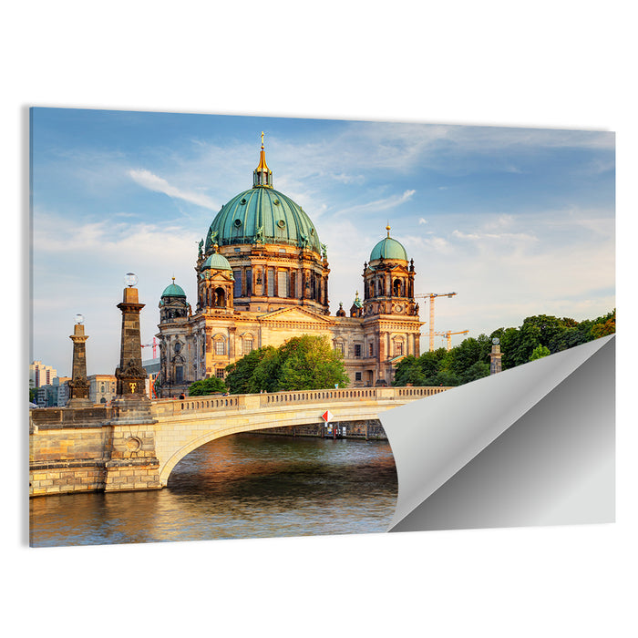 Berlin Cathedral at Golden Hour Wall Art as a poster print