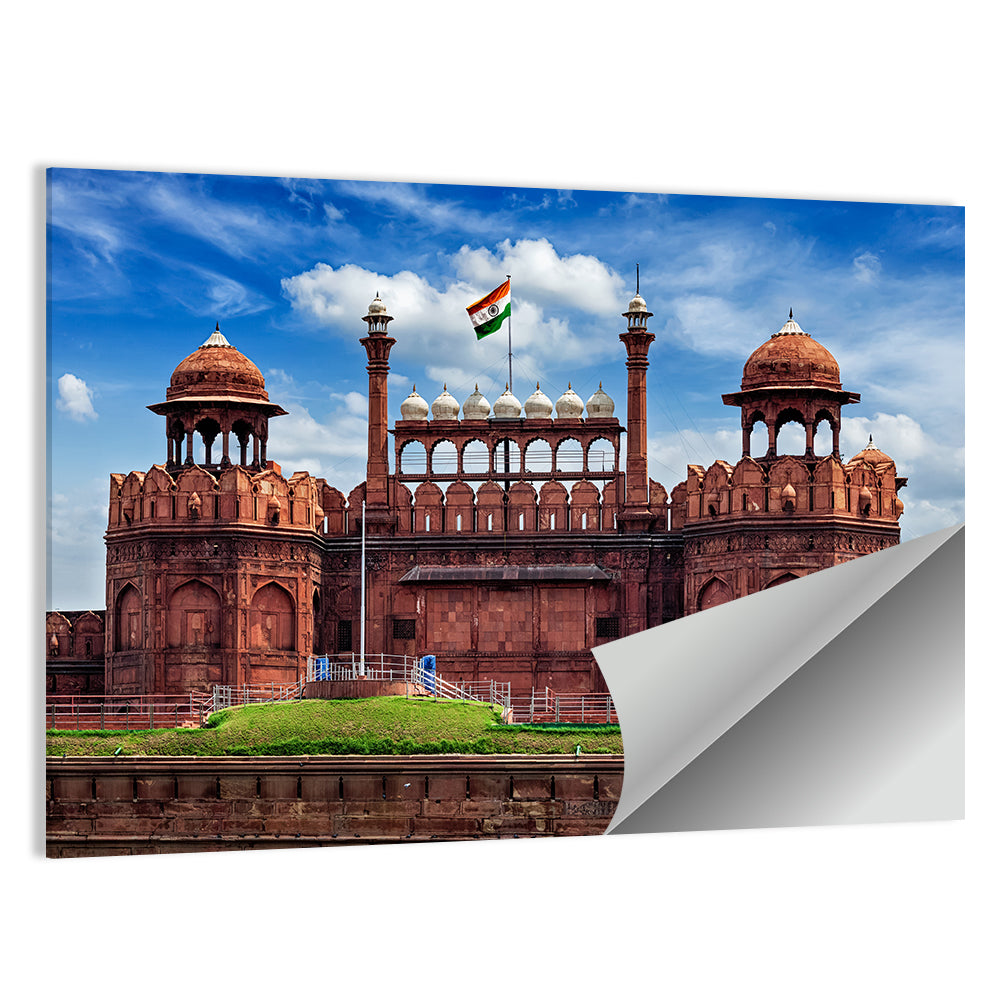 Red Fort Facade, Delhi Wall Art