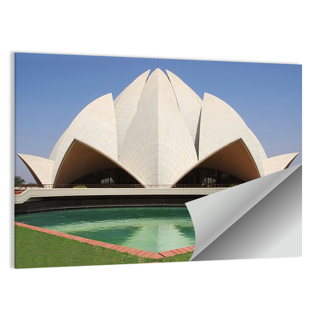 Lotus Temple New Delhi Wall Art