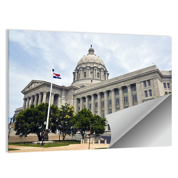 Missouri State Capitol, Jefferson City Wall Art as a poster print