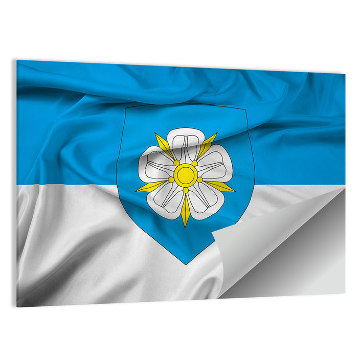 Viljandi Flag Wall Art as a poster print