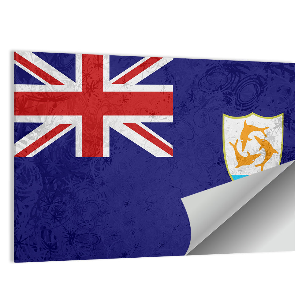 Flag of Anguilla Wall Art