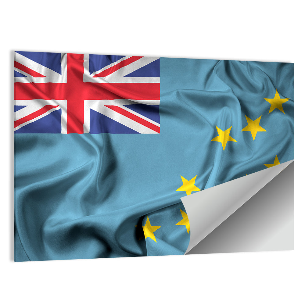Tuvalu Flag Wall Art