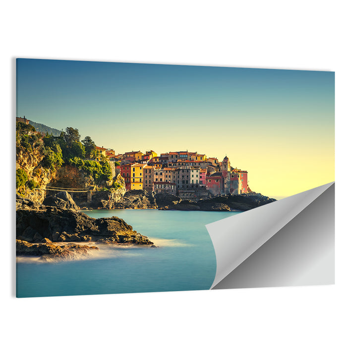 Manarola Cliffside, Cinque Terre Wall Art as a poster print