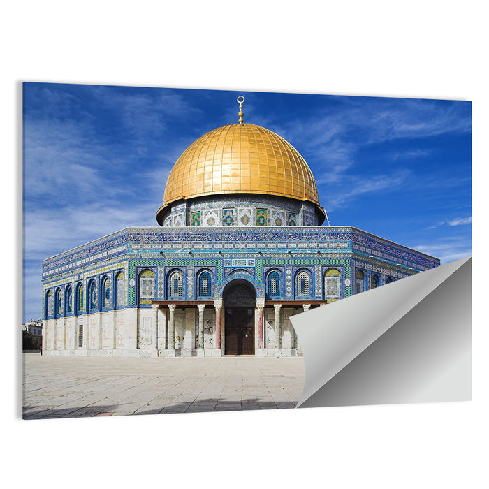 Dome of the Rock, Masjid Al Aqsa Wall Art as a poster print