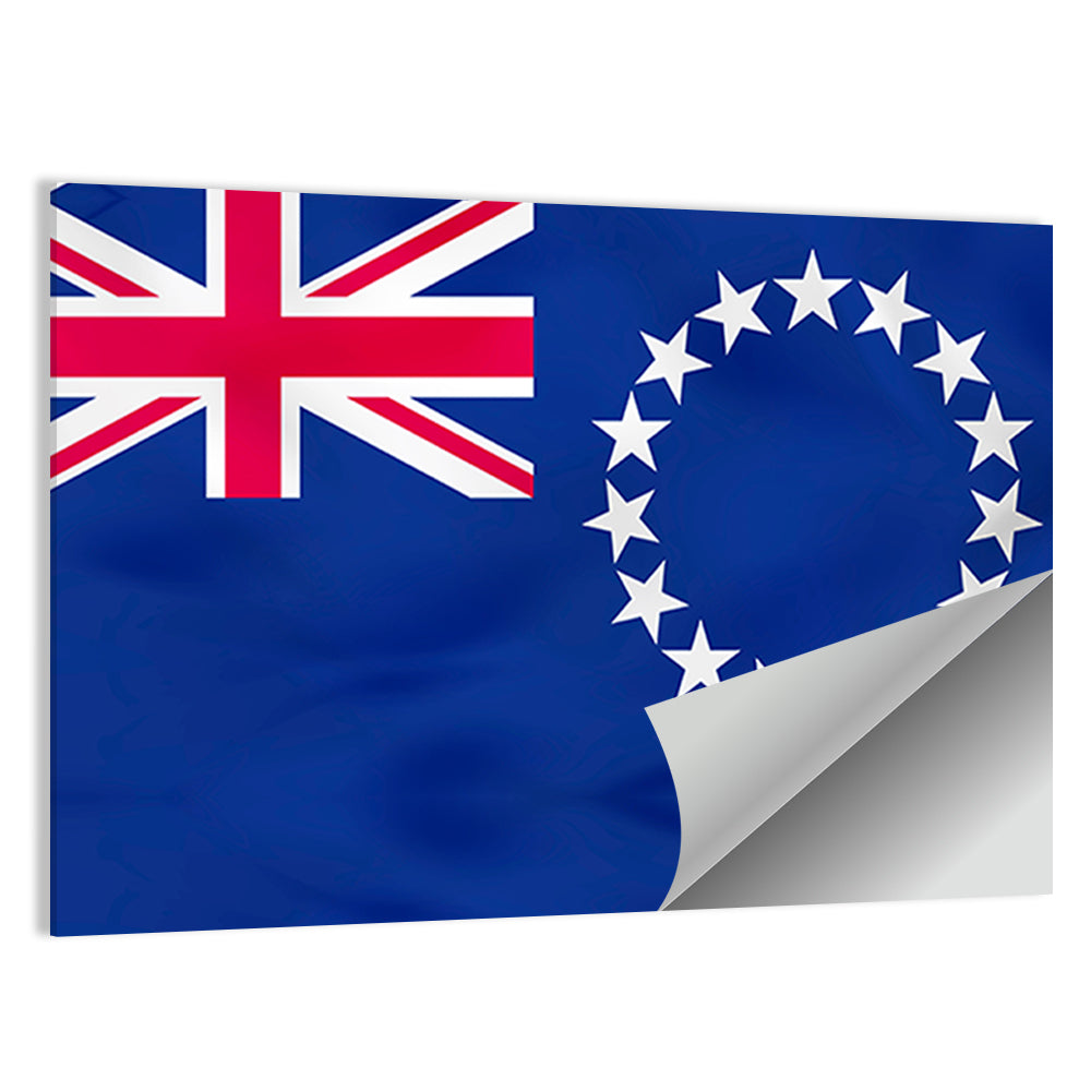 Cook Islands Flag Wall Art