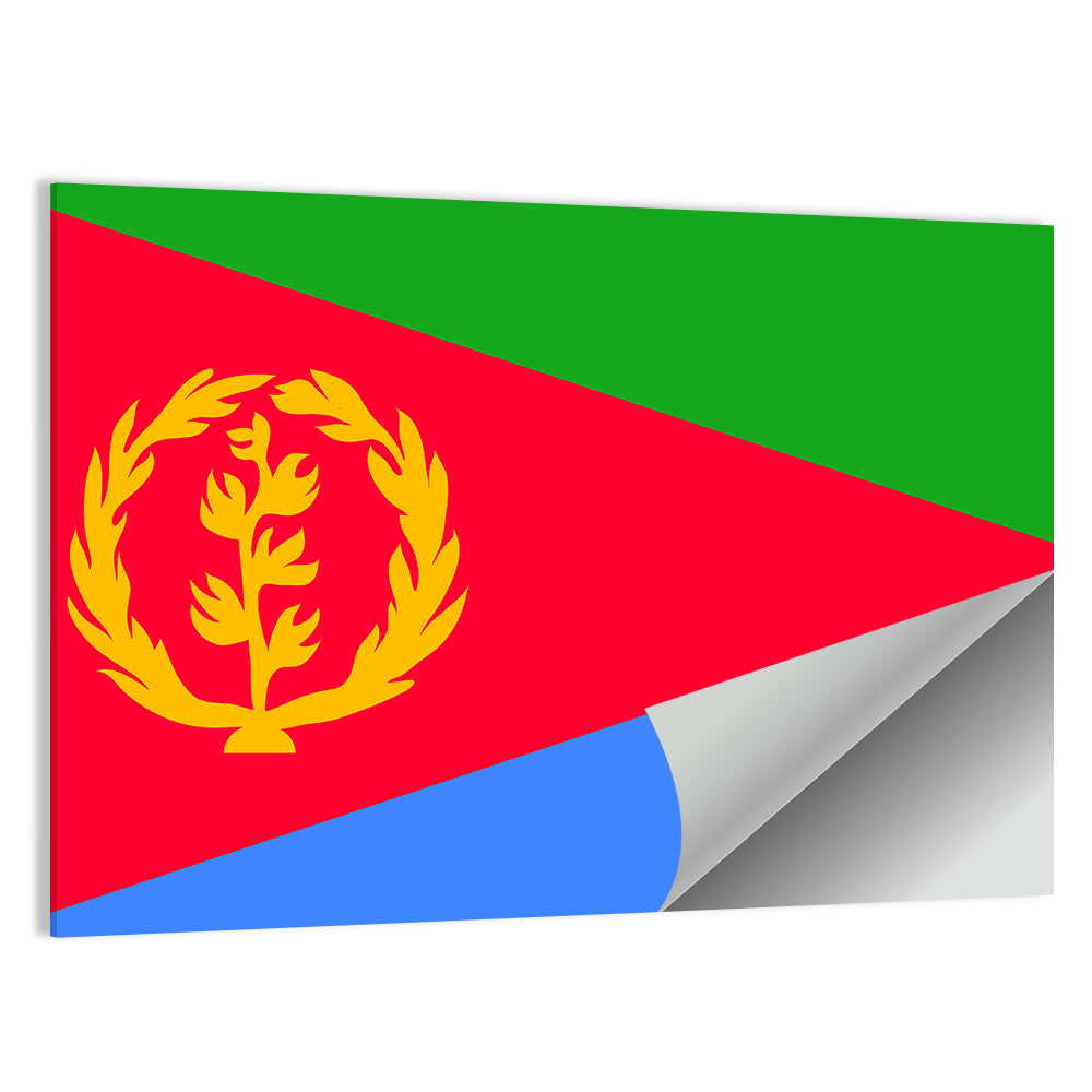Eritrean National Flag Wall Art