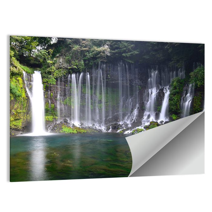 Shiraito Falls Wall Art as a poster print
