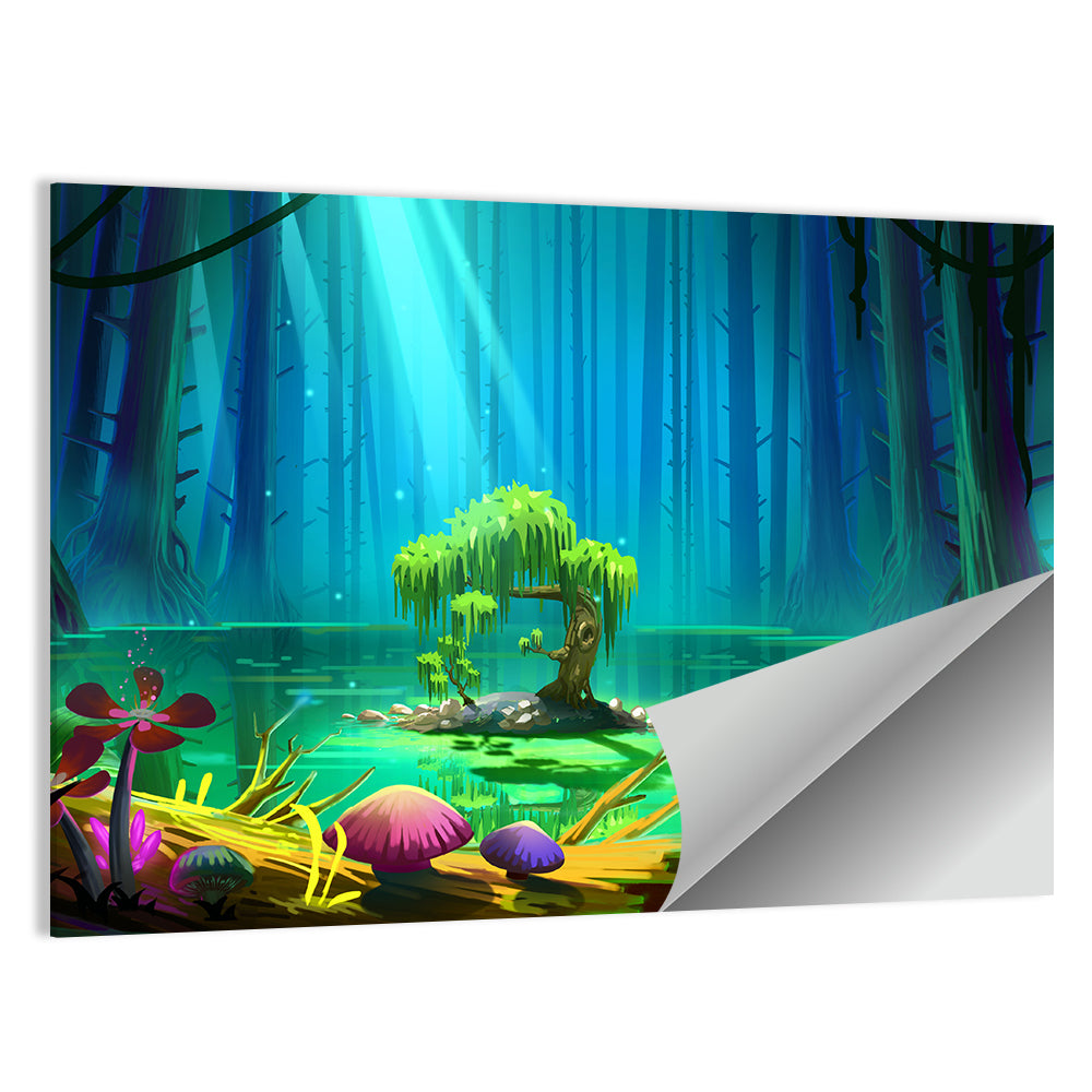 Enchanted Willow Island Wall Art