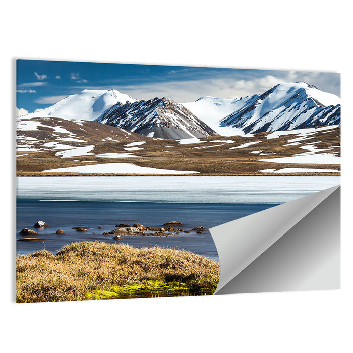 Barskoon Mountain Range Wall Art as a poster print