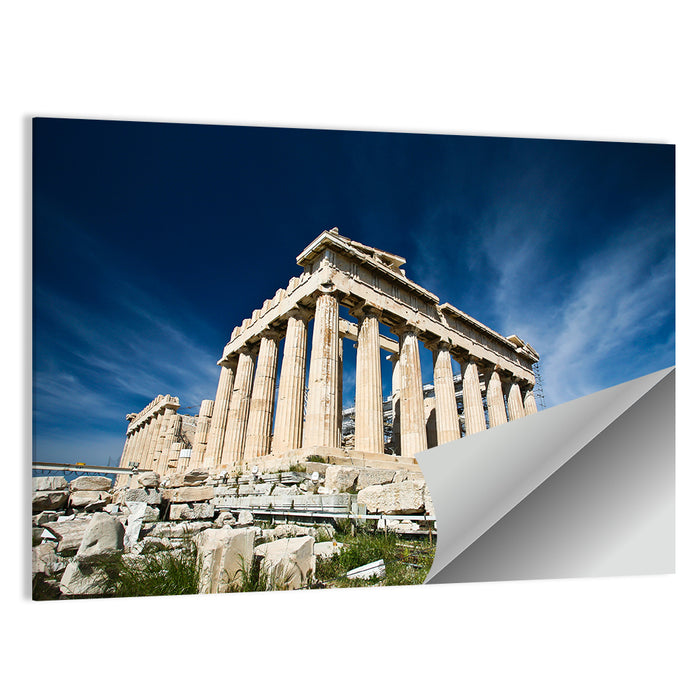 Parthenon Corner, Acropolis Athens Wall Art as a poster print