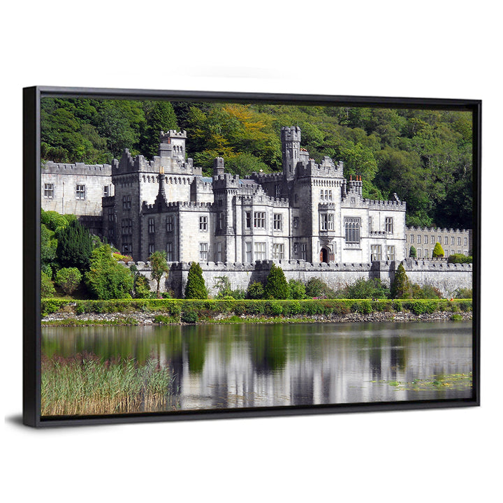 Kylemore Abbey Lakeside Castle Wall Art