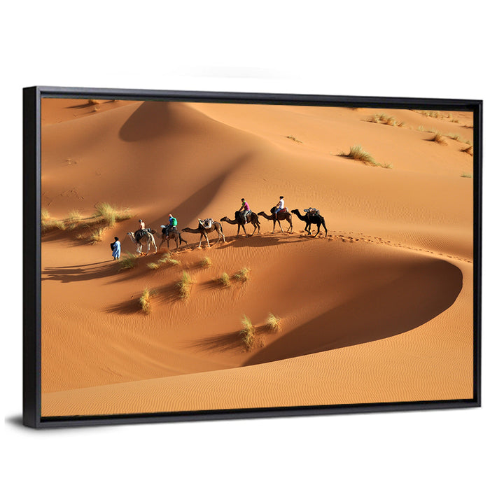 Morocco Sahara Caravan Wall Art