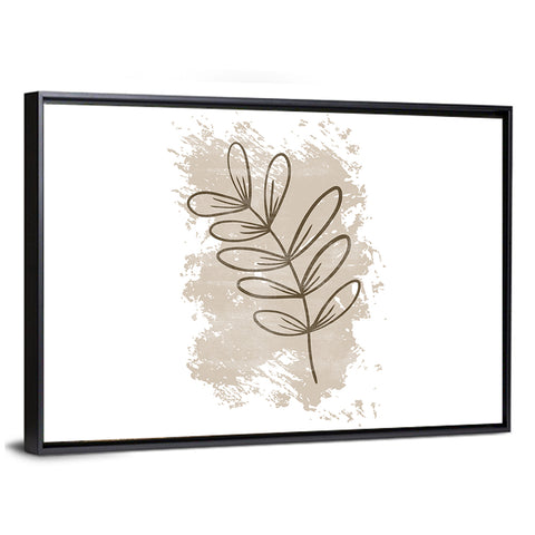 Centered Leaf Study Wall Art