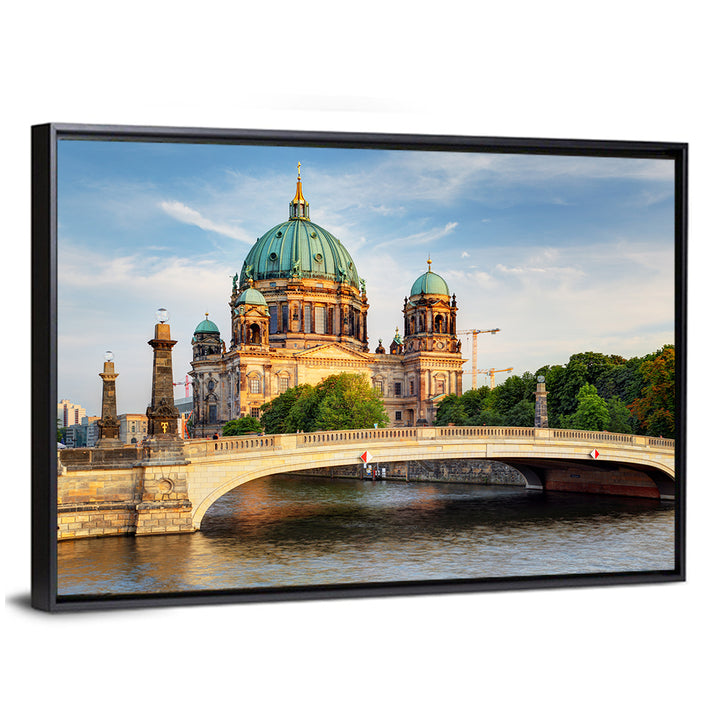 Berlin Cathedral at Golden Hour Wall Art