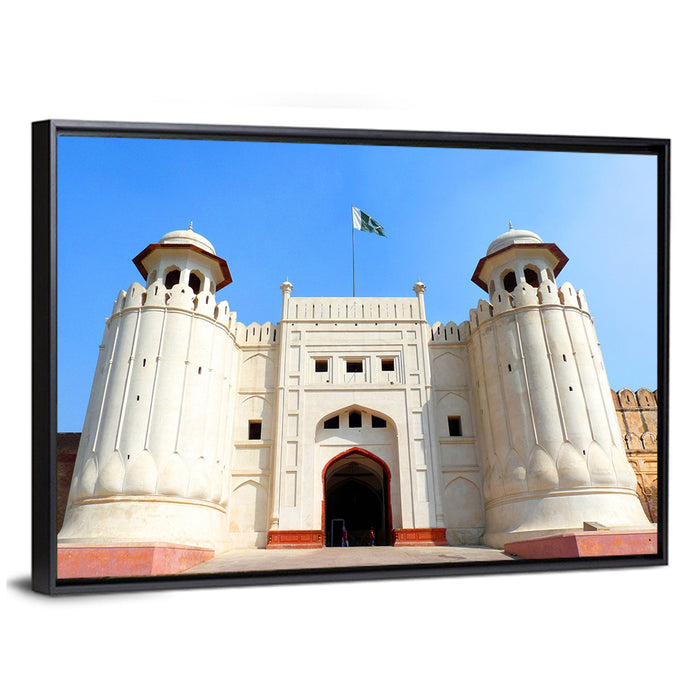 Alamgiri Gate, Lahore Fort Wall Art as a framed canvas