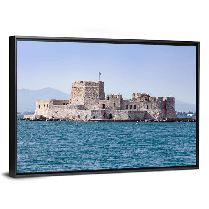 Bourtzi Castle at Sea, Nafplio Wall Art