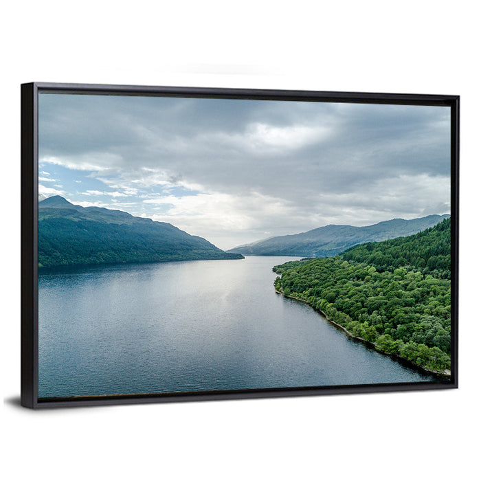 Bonnie Banks of Loch Lomond Wall Art as a framed canvas