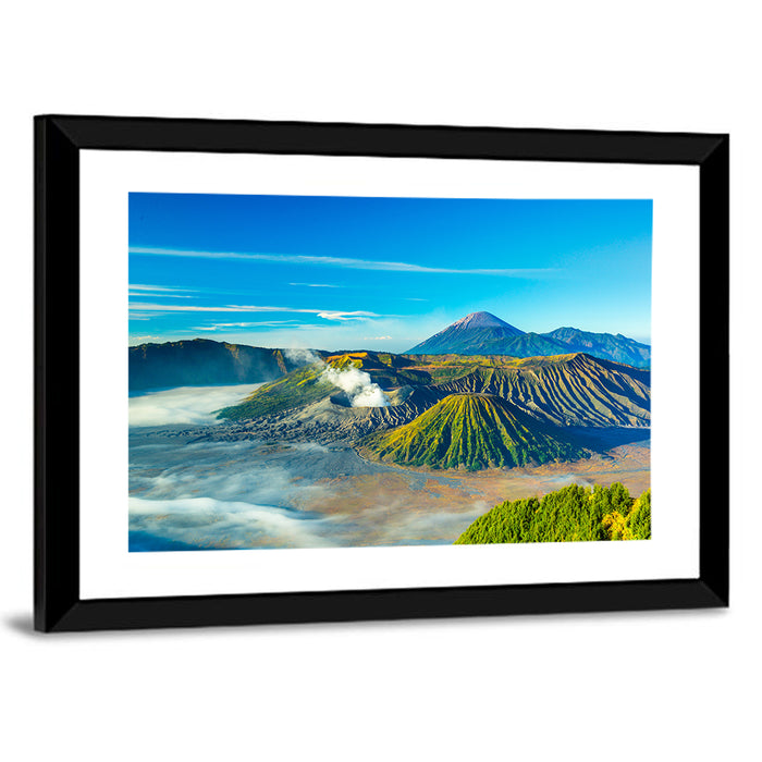 Mount Bromo at Sunrise Wall Art as a framed print