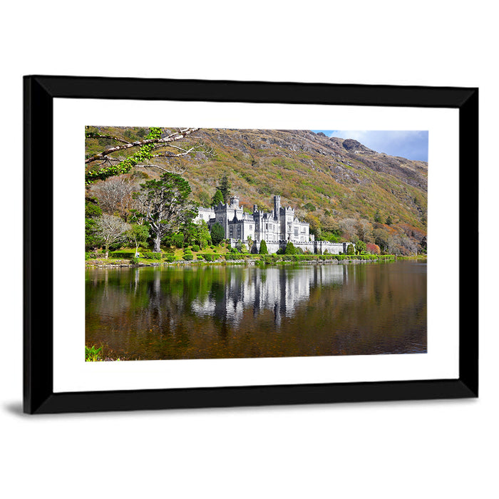 Kylemore Abbey, Connemara Wall Art as a framed print
