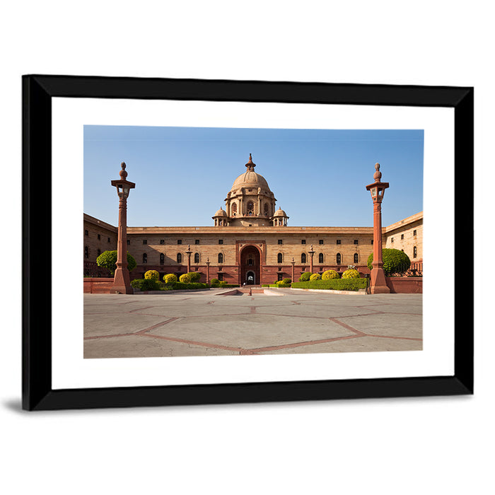 Rashtrapati Bhavan, New Delhi Wall Art as a framed print