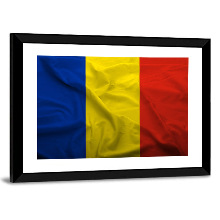 Romanian Flag Wall Art