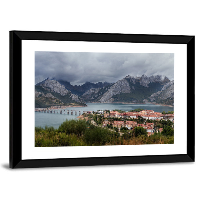 Riaño Summer Storm Wall Art as a framed print