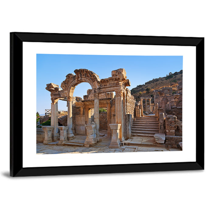Library of Celsus, Ephesus Wall Art as a framed print