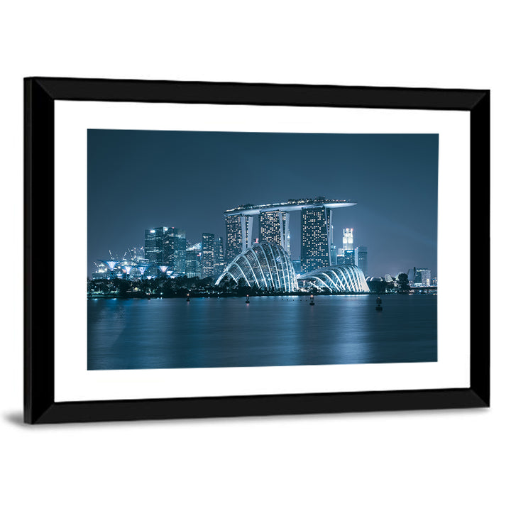 Singapore Marina Bay Skyline Wall Art