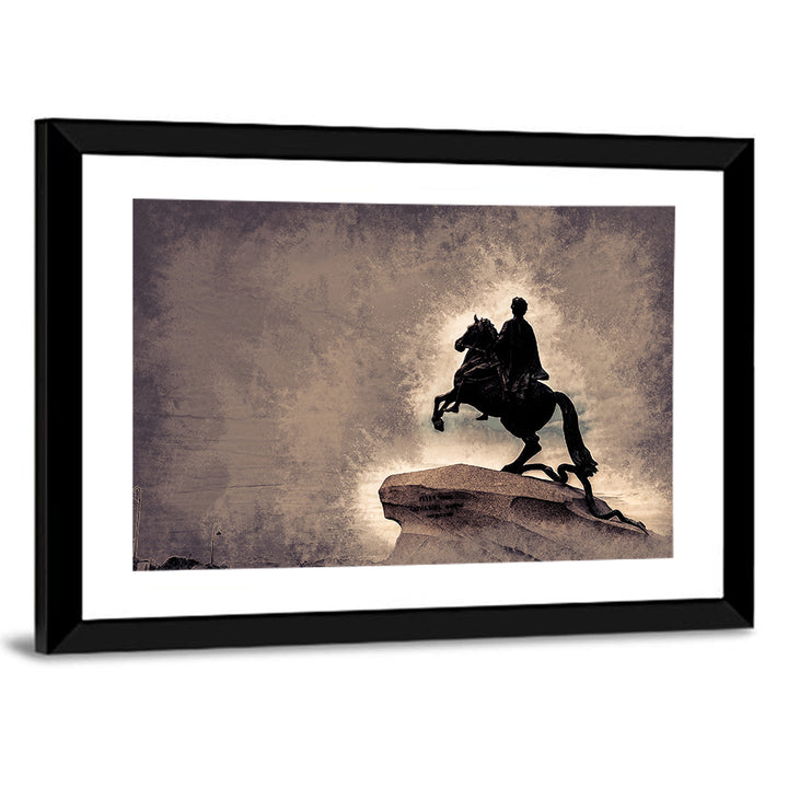 Bronze Horseman Monument, Saint Petersburg Wall Art