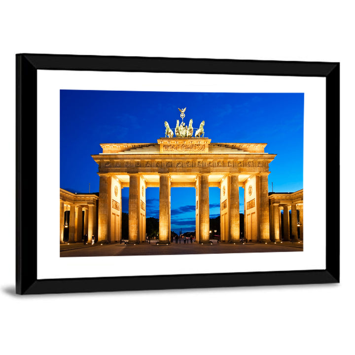 Brandenburg Gate at Dusk Wall Art