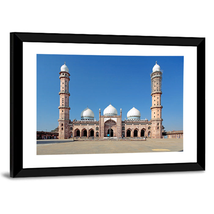 Taj-ul-masajid, Bhopal Wall Art as a framed print