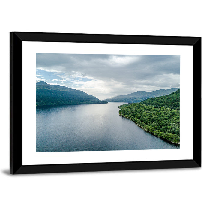 Bonnie Banks of Loch Lomond Wall Art as a framed print