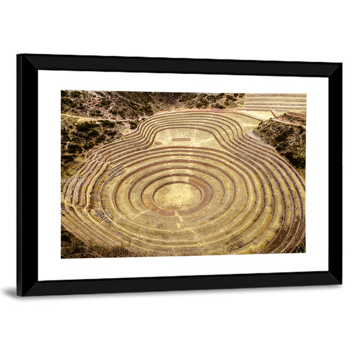 Moray Terraces, Maras Peru Wall Art