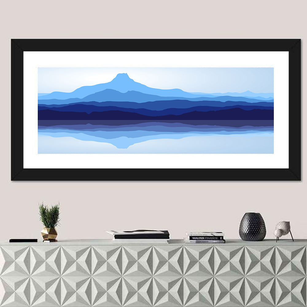 Blue Mountains Reflection Wall Art