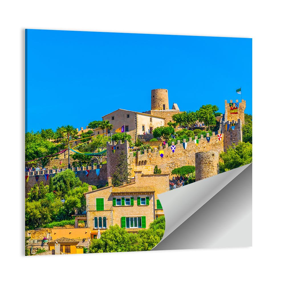 Capdepera Castle Hilltop View Wall Art