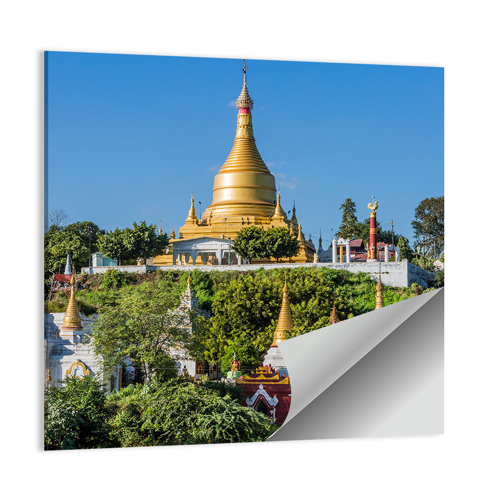 Sagaing Hills Temples, Mandalay Wall Art
