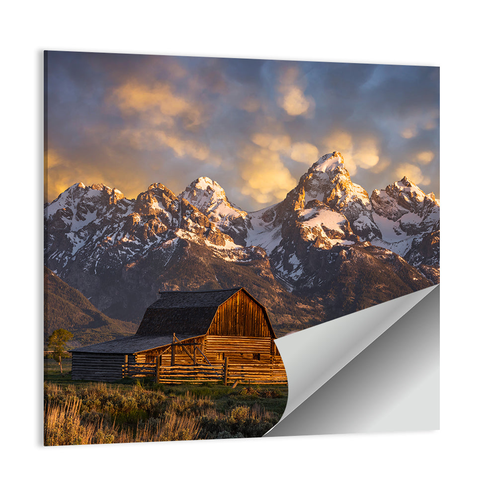 John Moulton Barn, Mormon Row Wall Art