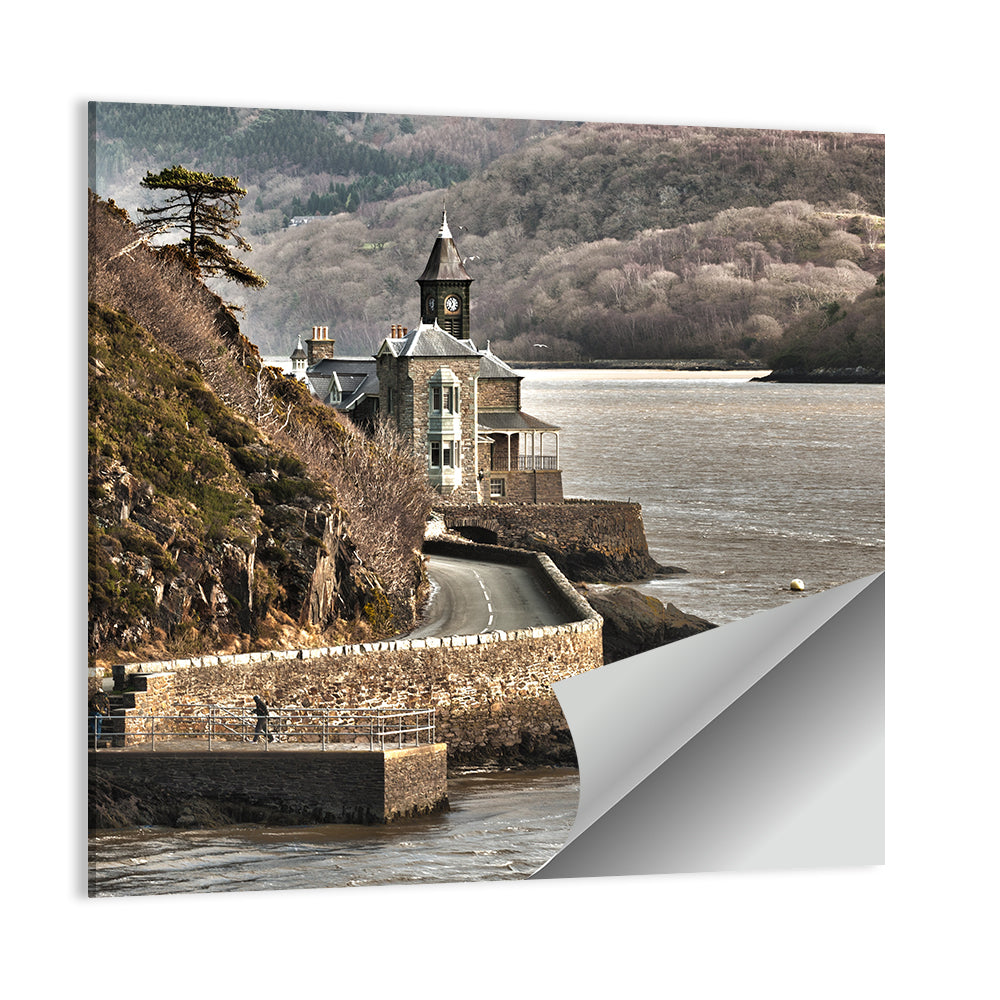 Barmouth Clock Tower Coastal View Wall Art