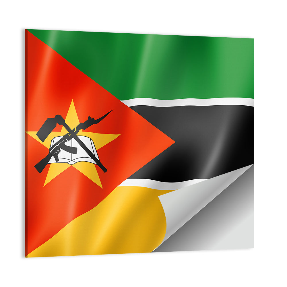 Mozambique National Flag Wall Art
