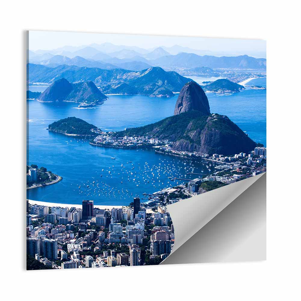 Sugarloaf Mountain and Botafogo Bay Wall Art
