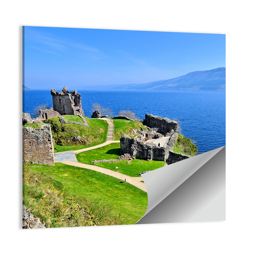 Urquhart Castle Ruins Wall Art