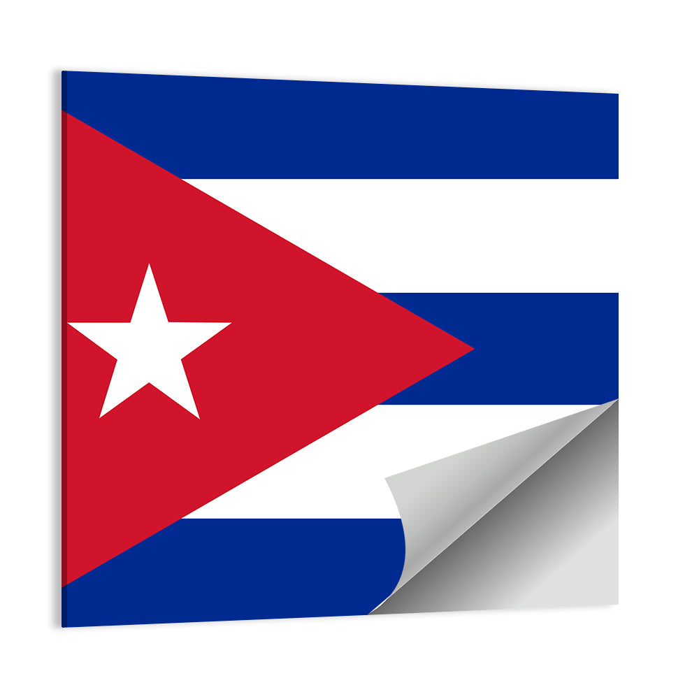 Cuban National Flag Wall Art