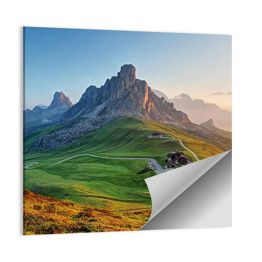Passo Giau Dolomites Valley Wall Art