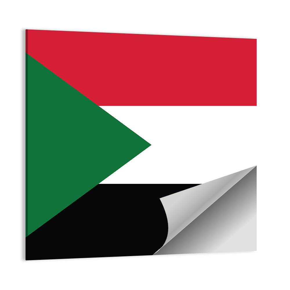 Sudan National Flag Wall Art