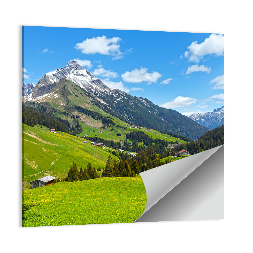 Biberkopf Meadow View Wall Art