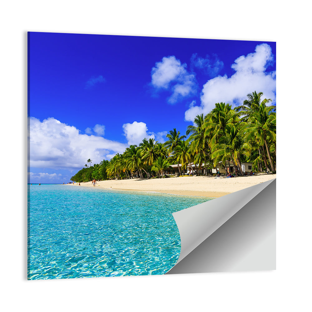 Dravuni Island Beach, Fiji Wall Art
