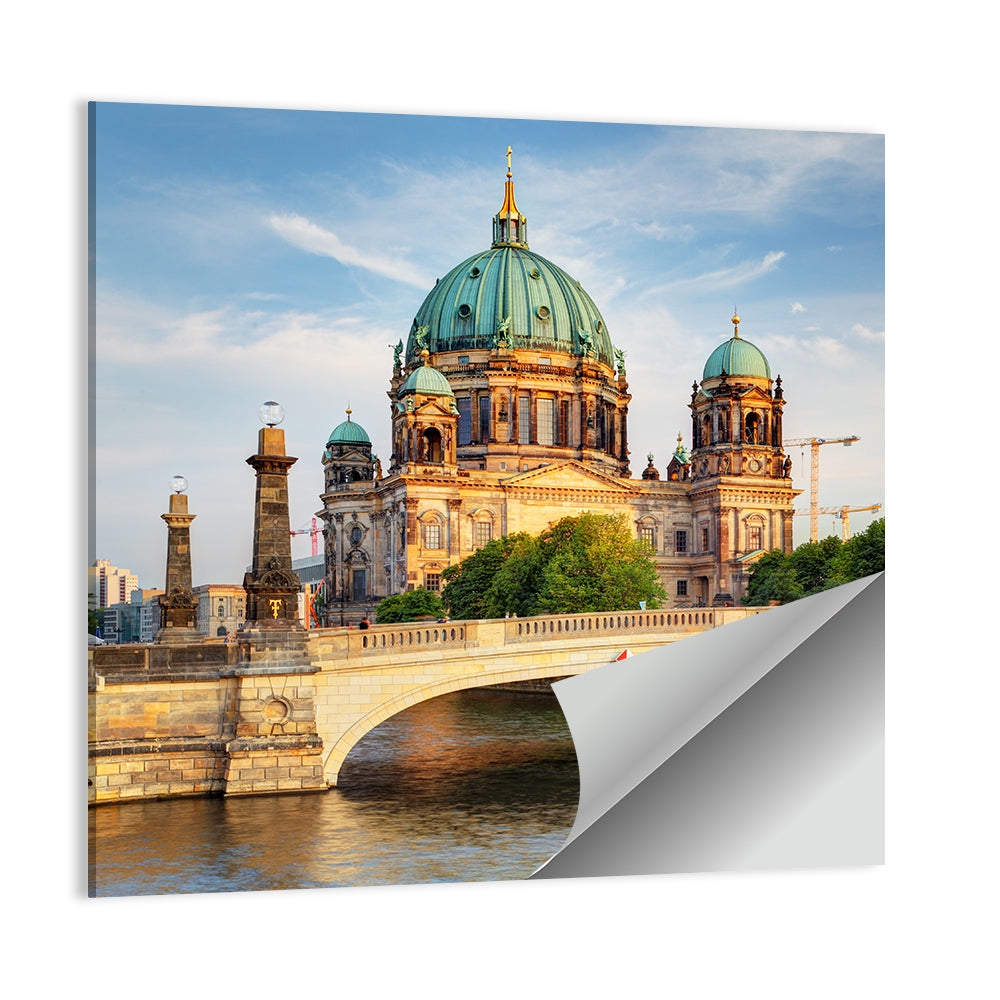 Berlin Cathedral at Golden Hour Wall Art