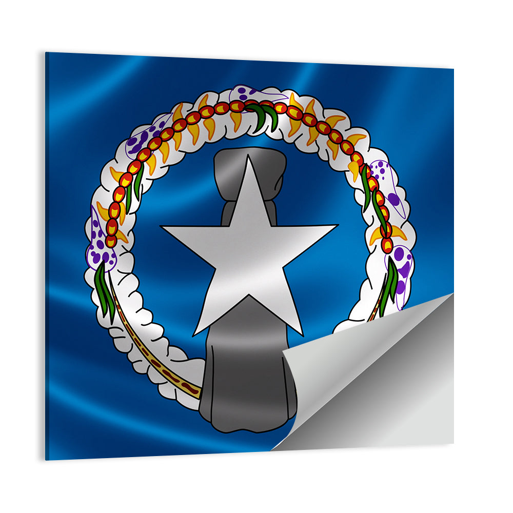 Northern Mariana Islands Flag Wall Art