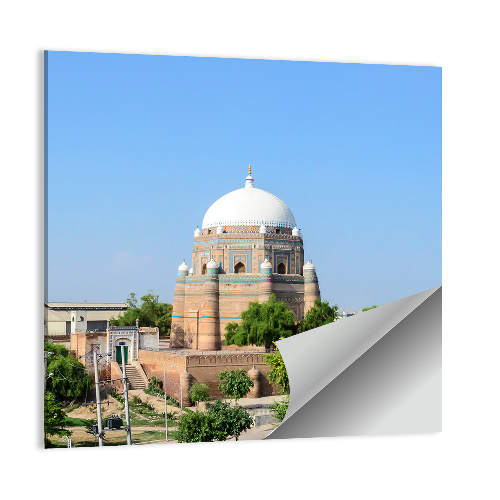 Shah Rukn-e-alam Tomb, Multan Wall Art